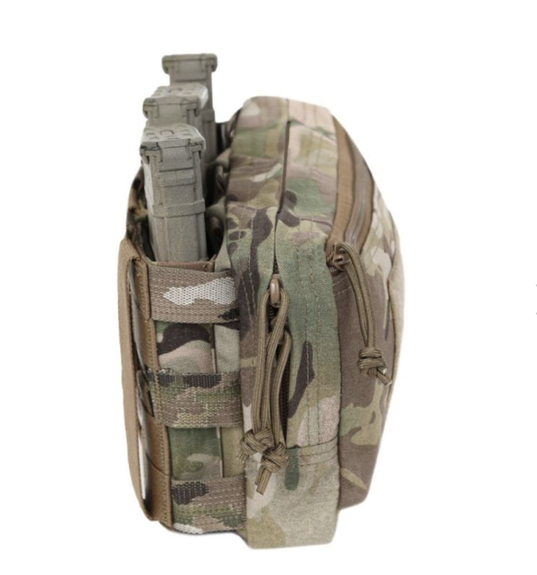 POUCH UTILITARIO + PORTA CARGADOR TRIPLE (WAS) - MULTICAM - Imagen 5