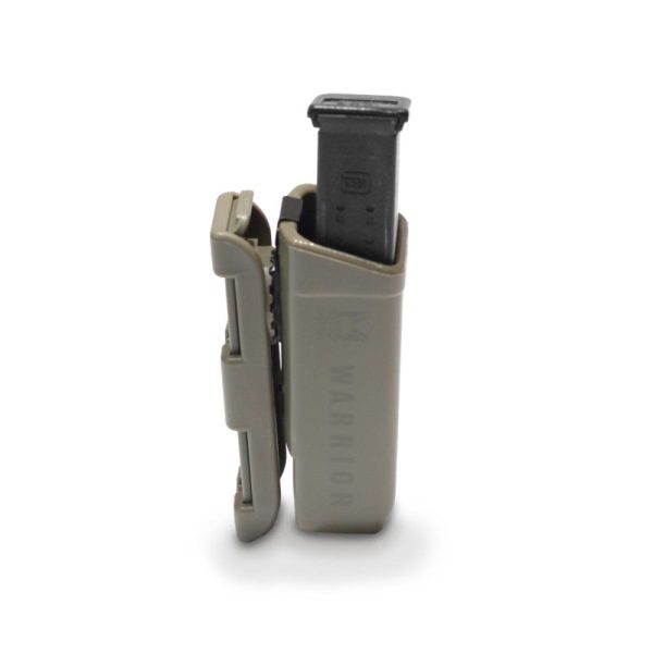 POUCH POLIMERO 9MM WAS - COYOTE - Imagen 3