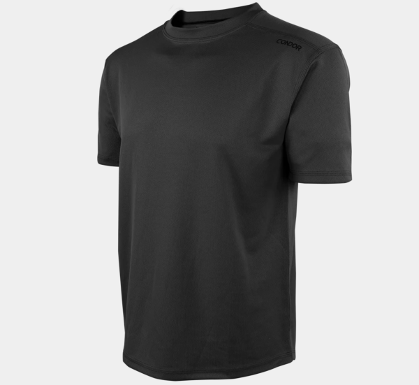 POLERA MANGA CORTA (CONDOR) - NEGRO