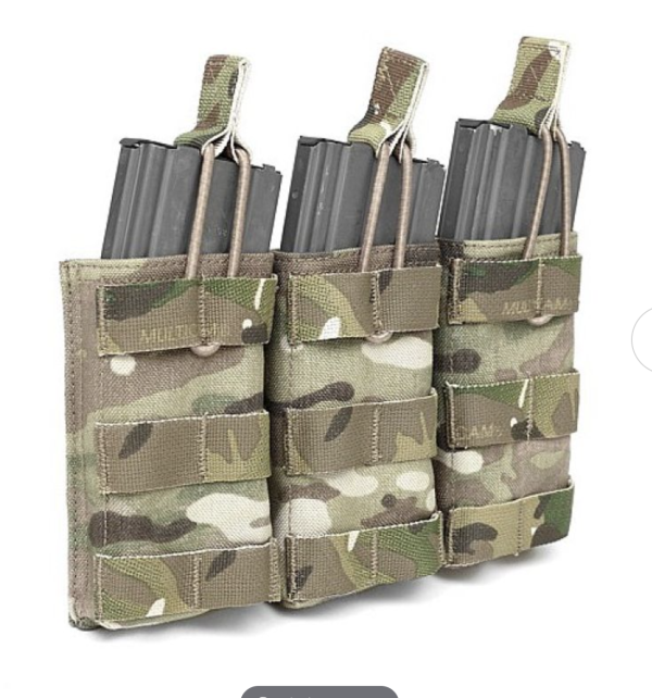 PORTA CARGADOR TRIPLE (WAS) - MULTICAM - Imagen 2