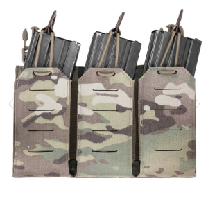 PORTA CARGADOR TRIPLE 5.56 CORTE LASER (WAS) - MULTICAM